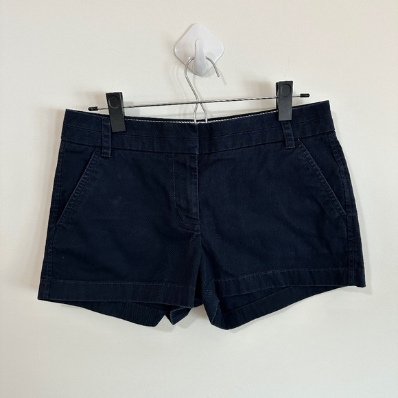 J. Crew Chino Shorts Navy Size 4 - Picture 2 of 3